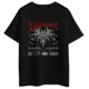 Polo Streetwear Nightmare: Criatura gotica dark