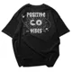 Polo Streetwear POSITIVE VIBES — Diseño único con vibra positiva 2