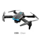 Dron Plegable con Camara HD y Luces LED Azules Incluye Control Remoto Pantalla y 4 Baterias 4
