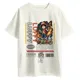 Polo One Piece Luffy Llamas Edición Espalda Premium 3