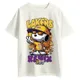 Polo Snoopy Lakers Remix: Estilo Basket Urbano 3