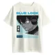 Polo Blue Lock Isagi Panel Manga Blanco Anime ?