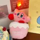 Peluche Decorativo Personaje Rosa con Cupcake y Texto Happy Birthday Bordado 3