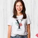 Polo Monograma Letra K Floral Personalizado con Nombre 8