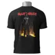 Polo Iron Maiden Eddie — Eddie llameante para fans del metal 2