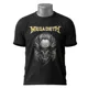Polo Megadeth Vic Rattlehead — Metal pesado, estilo único.