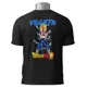 Polo Dragon Ball VEGETA — Vegeta cargando energía con rayos 2