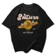 Polo Streetwear Saturn HAVE A NICE DAY! — Viste el universo con estilo retro 2