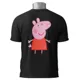 Polo Peppa Pig — Cerdo rosa sonriendo con vestido rojo 2