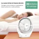 Ventilador de Mesa Recargable USB 3 Velocidades Luz LED y Oscilacion Ajustable 6