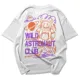 Polo Streetwear WILD ASTRONAUT CLUB — Estilo rebelde para mentes libres 2