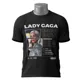Polo Lady Gaga — Glamour plateado para tu día a día