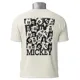 Polo Mickey Mouse — Patrón abstracto con cabezas y letras estilizadas 2