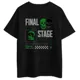 Polo Final Stage Calaveras Verde: Estilo Urbano Oscuro