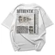Polo Streetwear AUTHENTIC — Caras con rejilla en túnel de perspectiva 2