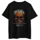 Polo Streetwear Wildfire: Calavera en llamas