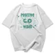 Polo Streetwear POSITIVE VIBES — Viste positividad con estilo retro 2