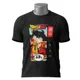 Polo Dragon Ball Goku — Goku y Gohan de niños en pose de combate estilo anime 2