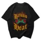 Polo Streetwear Latino Heat — Fuego y Rosas: Estilo Urbano Puro 2