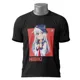 Polo Kantai Collection HIBIKI — Chica anime rubia sonrojada con gorra naval