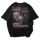 Polo Streetwear CHAOS AND ORDER — Calaveras metálicas con líquido rosa 2