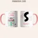 Taza Gato Kawaii Ella Ama Tomar Café Personalizada 9