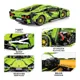 Auto Deportivo a Control Remoto 1:14 Verde, Funciona a Batería, Ideal para Niños Mayores de 5 6