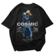 Polo Streetwear COSMIC Catalyst — Arte abstracto que abraza tu estilo 2