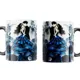 Taza Quinceanera 15 Anos: diseno 3D princesa con flores rosas 6