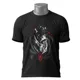 Polo Berserk Guts — Guts con armadura demoníaca y marca del sacrificio