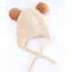 Peluche de Capibara Beige con Mejillas Rosadas, Felpa Suave y Diseño Adorable 4