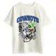 Polo Looney Tunes Cowboys: Bugs Bunny y Marvin estilo futbol
