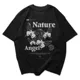 Polo Streetwear Nature Angel — Mariposas blancas, actitud urbana 2