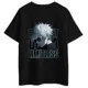 Polo Jujutsu Kaisen Gojo Satoru Limitless Negro Anime