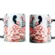 Taza Quinceanera 15 Anos: diseno 3D princesa con flores rosas