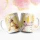 Taza Unicornio Inicial Dorada Personalizada con Nombre ?
