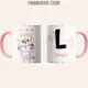 Taza Gato Kawaii Ella Ama Tomar Café Personalizada 6