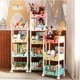 Organizador De Juguetes Con Cestos De 5 Niveles Y Ruedas Para Niños 4