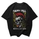 Polo Streetwear HAPPY PILL MEDICATION — Vibra Rebelde y Kawaii ☠️ 2