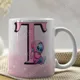 Taza Stitch Monograma Letra N: tu inicial con el alien mas tierno 6