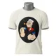 Polo Caricaturas Variadas Popeye — Marino fumando pipa con brazos musculosos 2