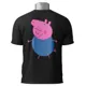 Polo Peppa Pig Papá Pig — Cerdo rosa con barba y camisa azul 2