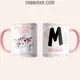 Taza Gato Kawaii Ella Ama Tomar Café Personalizada 4
