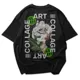 Polo Streetwear COLLAGE ART — Arte surrealista en tu pecho 2