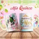Taza Mis Quince Personalizada con Foto: recuerdo de 15 anos