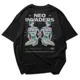 Polo Streetwear NEO INVADERS — Arte robótico iridiscente en tu pecho ✨ 2
