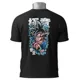 Polo Dragon Ball Goku — Goku con aura azul apuntando hacia adelante 2
