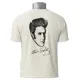 Polo Elvis Presley — Retrato estilizado de un hombre con peinado pompadour 2