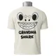 Polo Baby Shark GRANDMA SHARK — Diseño kawaii de la abuela tiburón 2