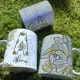 Taza Margaritas Inicial Personalizada con Nombre 6